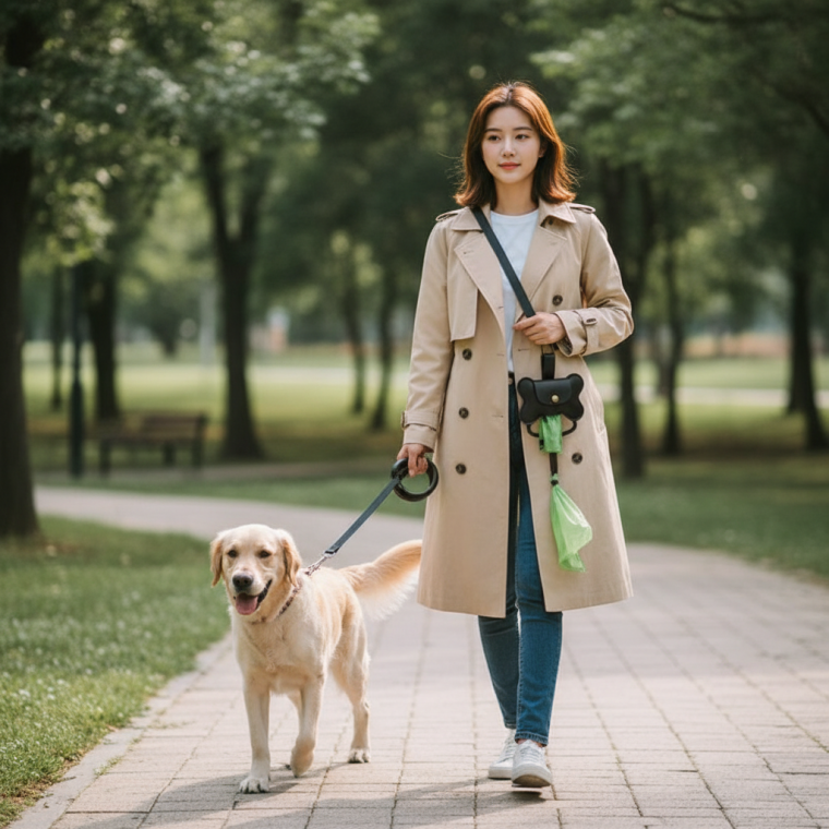 반려동물 배변봉투 케이스 산책용 휴대용 강아지 고양이 외출용 봉투가방