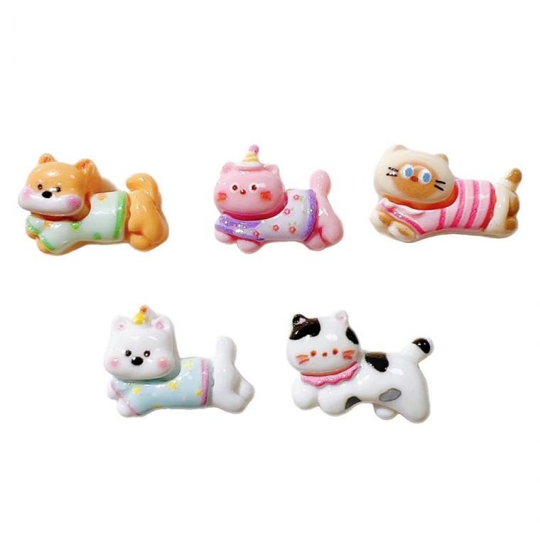 강아지 고양이 데코덴 부자재 꾸미기 파츠