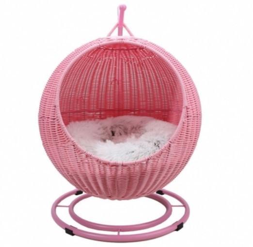 반려동물 펫티켓 고양이 강아지 안식처 펫 하우스 DP128033핑크