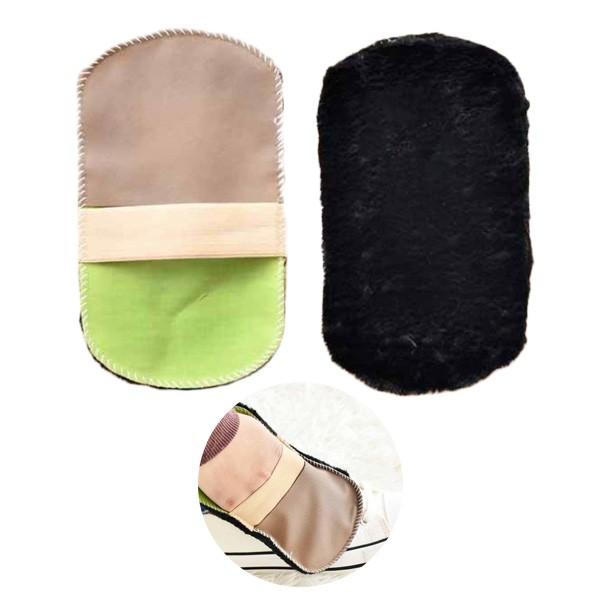 [DY] 부드러운 극세사 구두솔 휴대용 구두닦이 천장갑