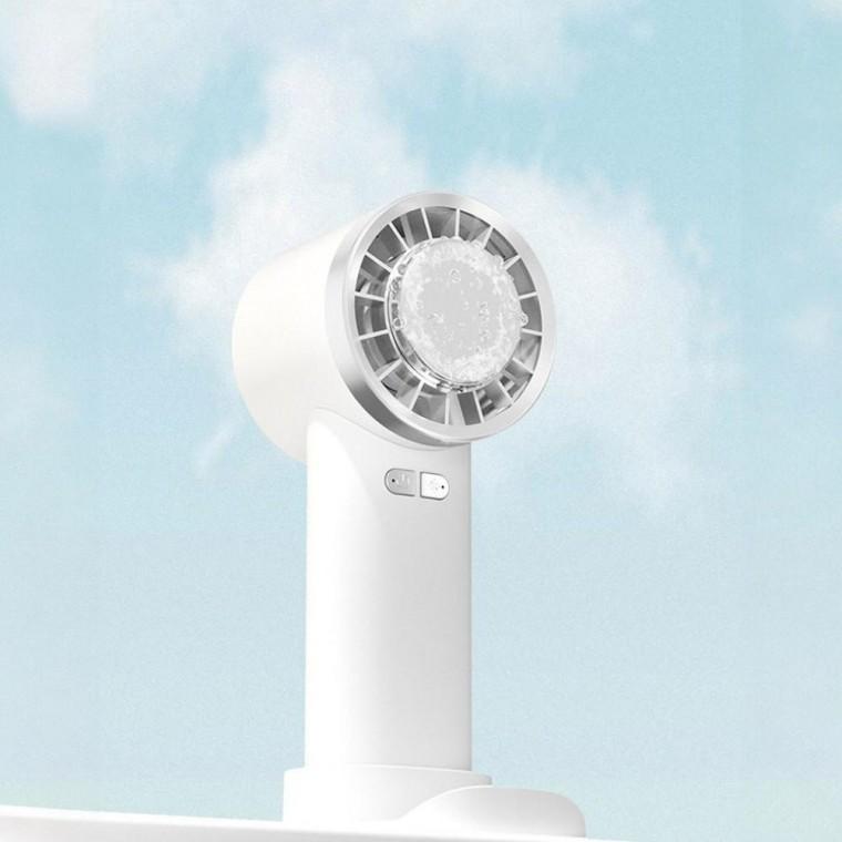 에어컨바람 냉각 휴대용 에어컨선풍기 손선풍기 대용량배터리4000mAh KC인증 USB선풍기