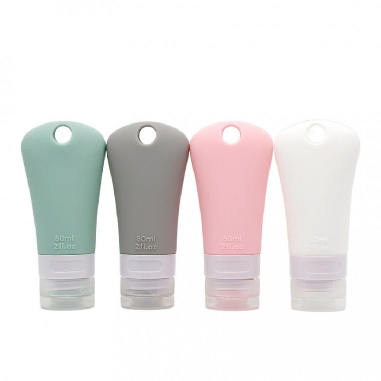 유니보르 실리콘 소분용기 휴대용 디스펜서 공병 샴푸 수영장 헬스장샤워용품 샴푸통 튜브용기 여행용샴푸