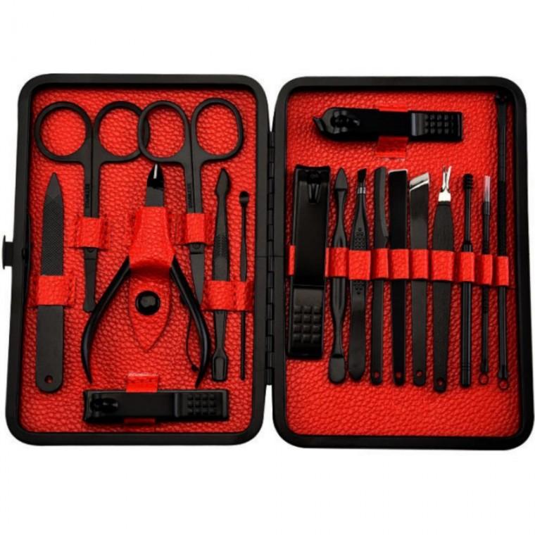 휴대용 미용 손톱깍이 세트 풋케어 19종 페이스 다용도