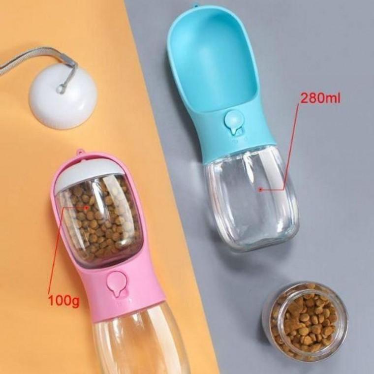 휴대용 반려동물 물병 300ml 외출용 식기 산책용 그릇