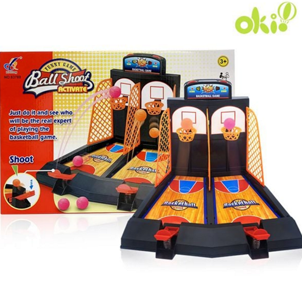 휴대용 손가락 농구 게임 탁상 2인용 농구 게임 완구 가족