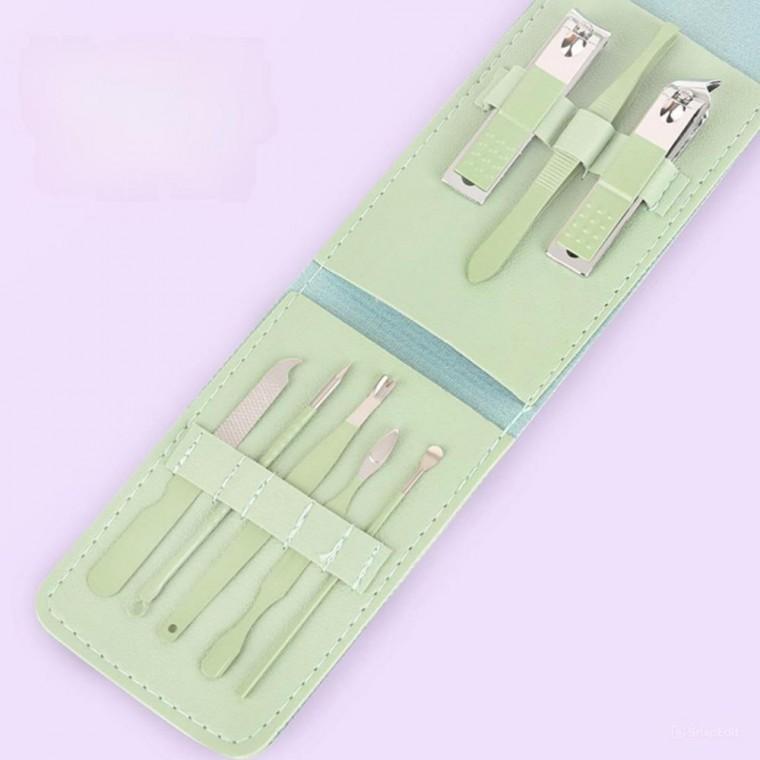 손톱깎이 세트 고급 정리 케이스 포함 네일케어 도구 휴대용 관리