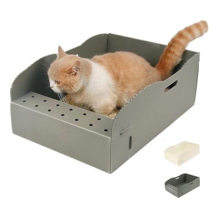 휴대용 고양이 화장실 접이식 배변판 외출 변기