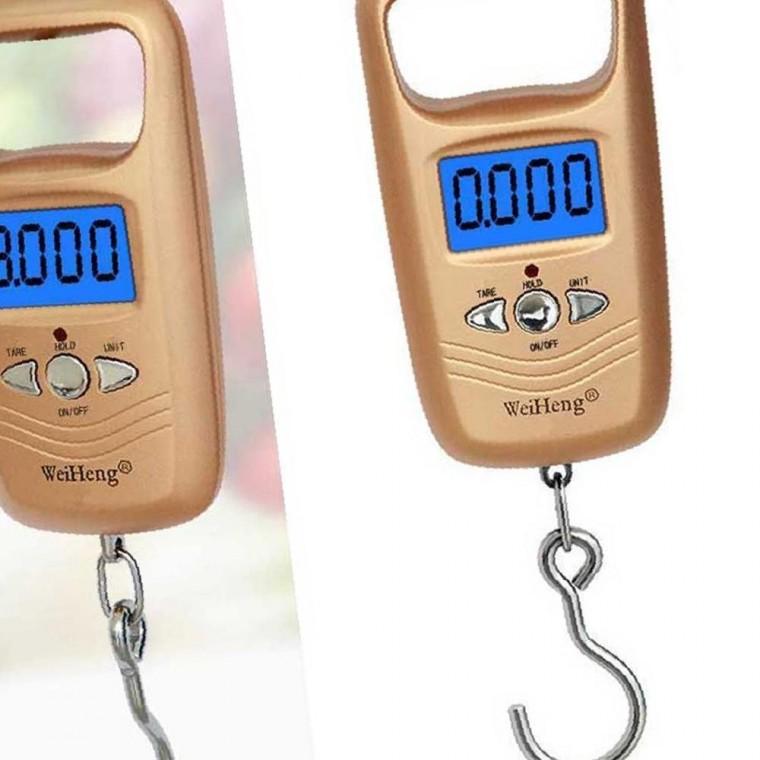 여행 공항 휴대 용 캐리어 무게 측정 포켓 손 저울