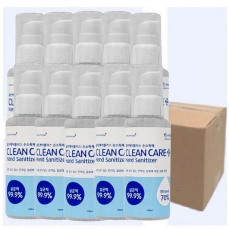 손소독제 휴대용 50개 최근제조 소독겔 70% 100ml