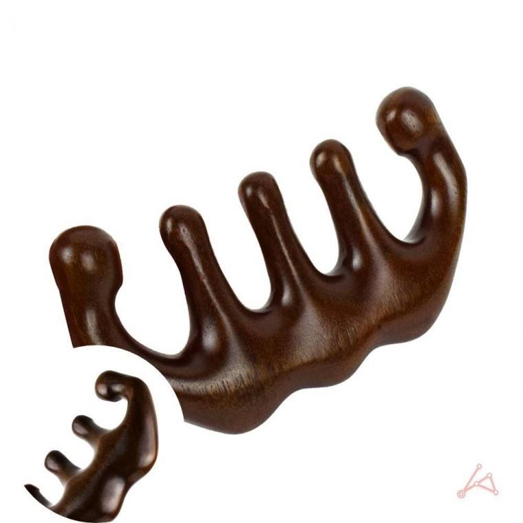 나무 두피괄사 안마용품 지압도구