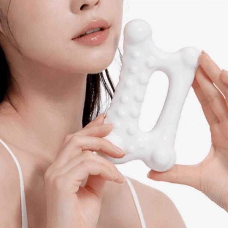 바디 페이스 얼굴 두피 승모근 지압 괄사 마사지기