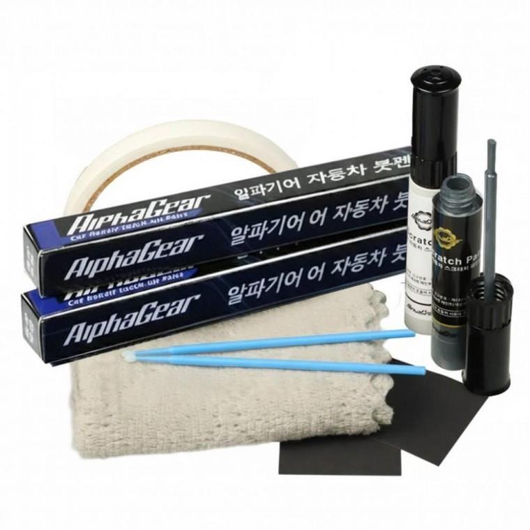 자동차 붓펜 페인트 셀프도색 테슬라 기스 보수 문콕 스크래치 복원