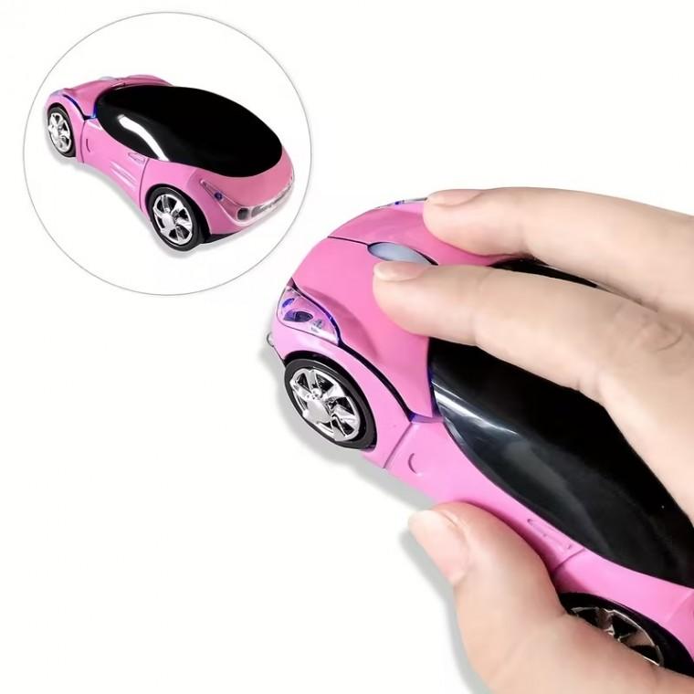 블루투스 스포츠카 무선 마우스 사무실꾸미기 인테리어 홈데코 소품 자동차 LED 마우스 방꾸