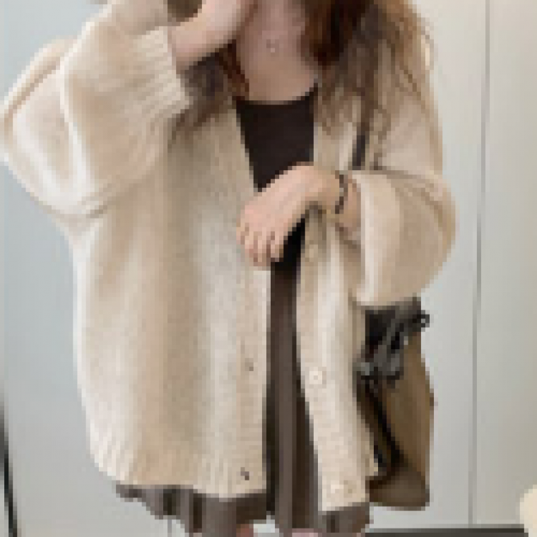 소프트터치 루즈핏 봄가을겨울 경량 가디건