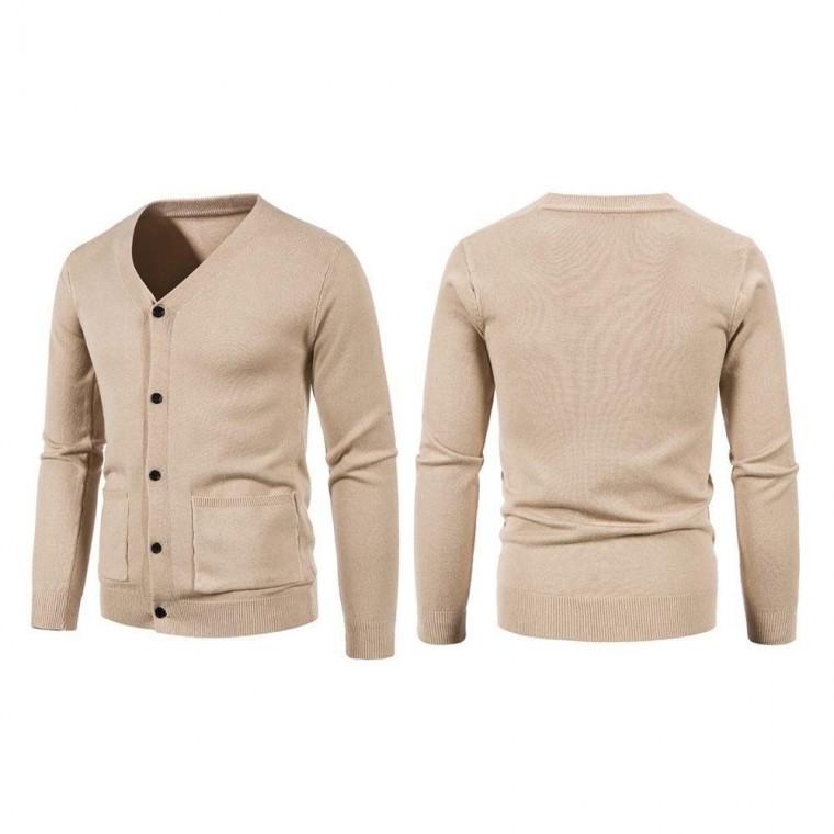 남자 캐주얼 니트 가디건 기본 코트 4컬러
