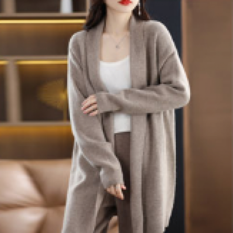 베이직 노버튼 숄 가디건 데일리 여성 간절기 아우터