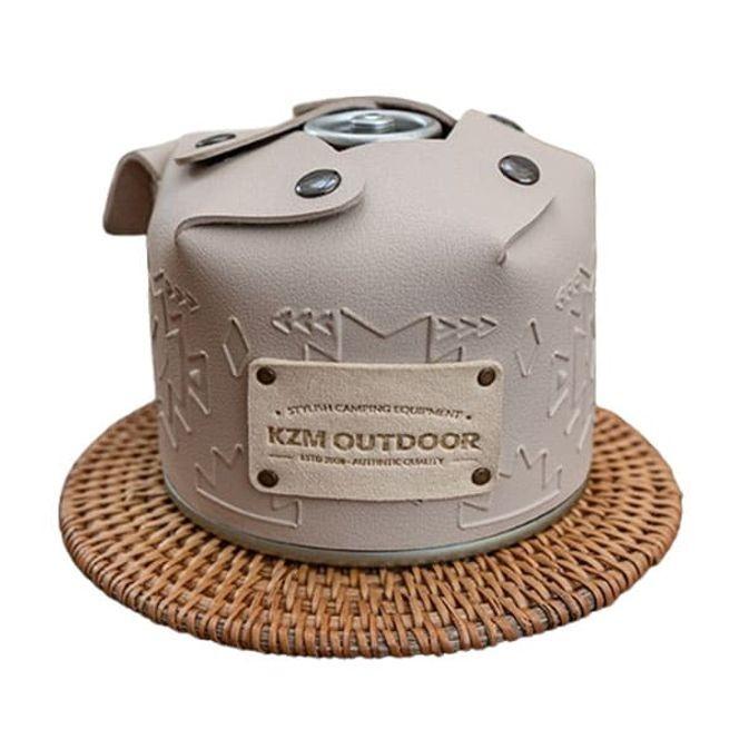 카즈미 이소가스 워머 캠핑 용품 가죽 스웨이드 워머 8cm