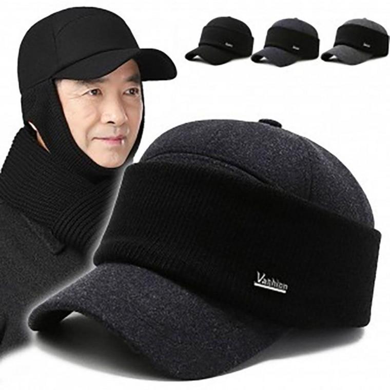 니트 밴드볼캡 겨울 방한 골프모자 등산 낚시 캠핑 모