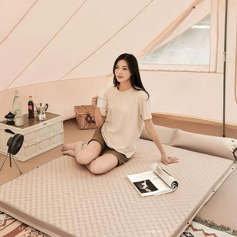 자동충전 에어매트 캠핑 차박 매트리스 더블