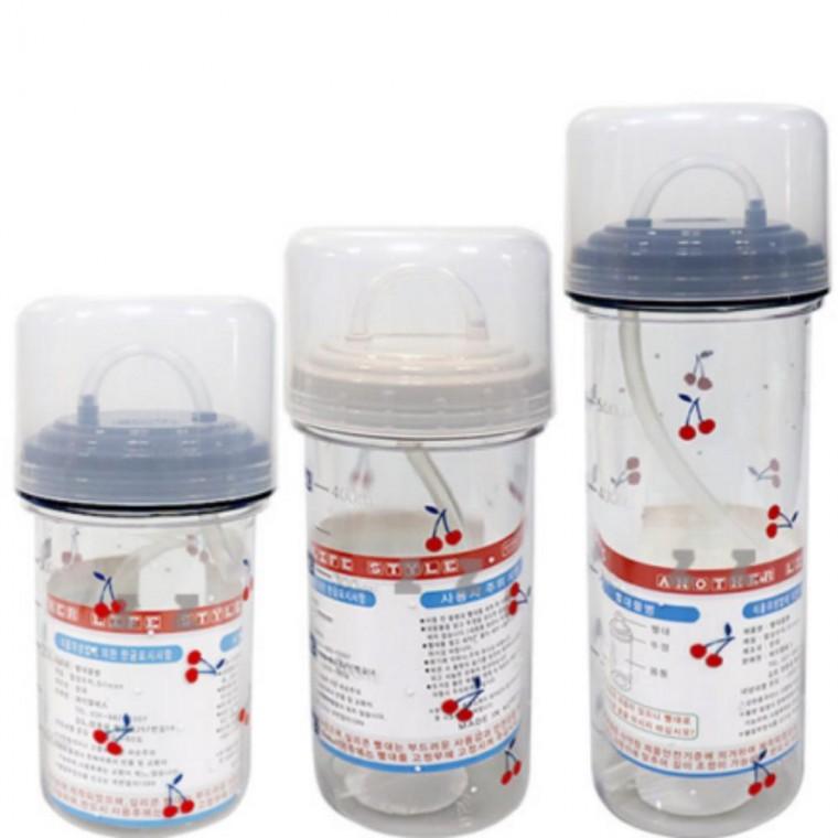 스포츠물병 실리콘 사무실 빨대컵 물통 텀블러 초등 물병 보틀 400ml 캠핑 빨대 중등