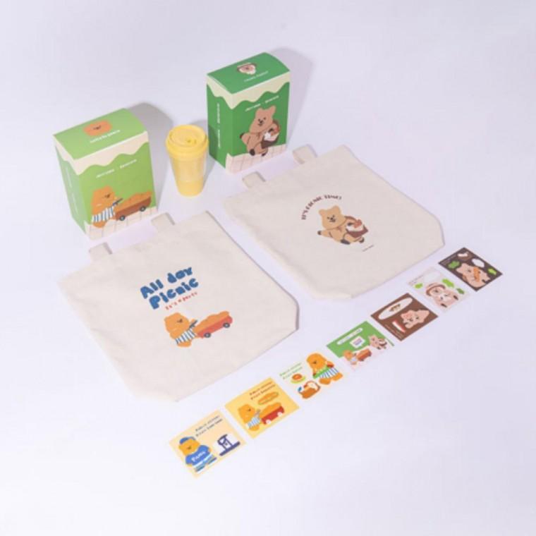 사무실DIY 스포츠물병 텀블러 에코백 캠핑 선물세트() 초등 중등 텀블러