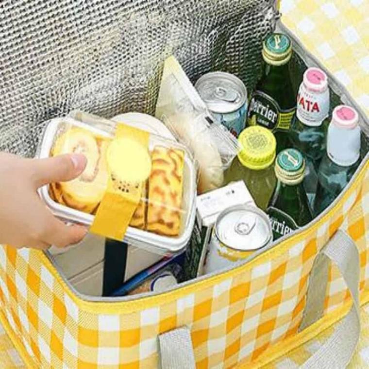 보냉백가방 캠핑보냉백 보온보냉파우치 사각 보냉백