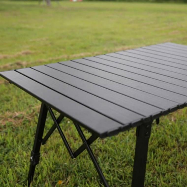 경량 알루미늄 캠핑 접이식 롤테이블 1P 차박 테이블