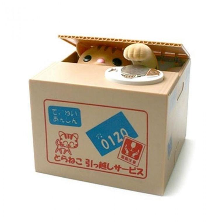 귀여운 도둑고양이 저금통 (이타즈라뱅크)