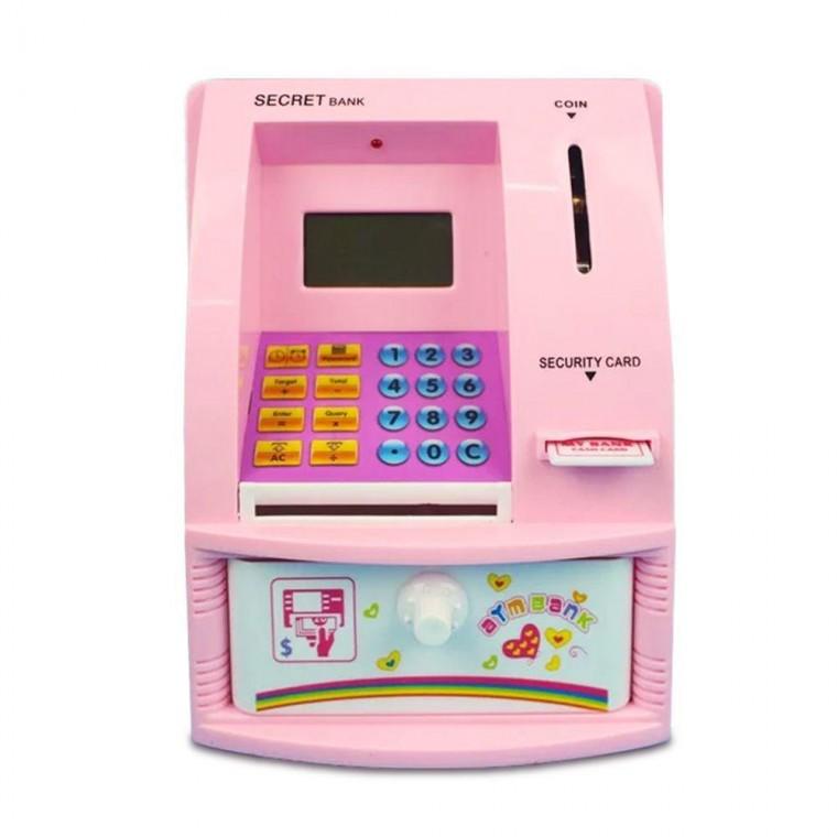 미니 ATM 저금통(핑크) 중국어 버전