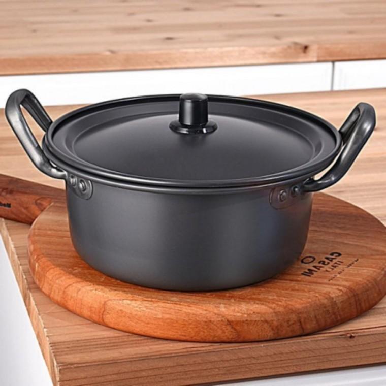 best 유진토스코 라면 냄비 양은 냄비 경질 양수 18cm