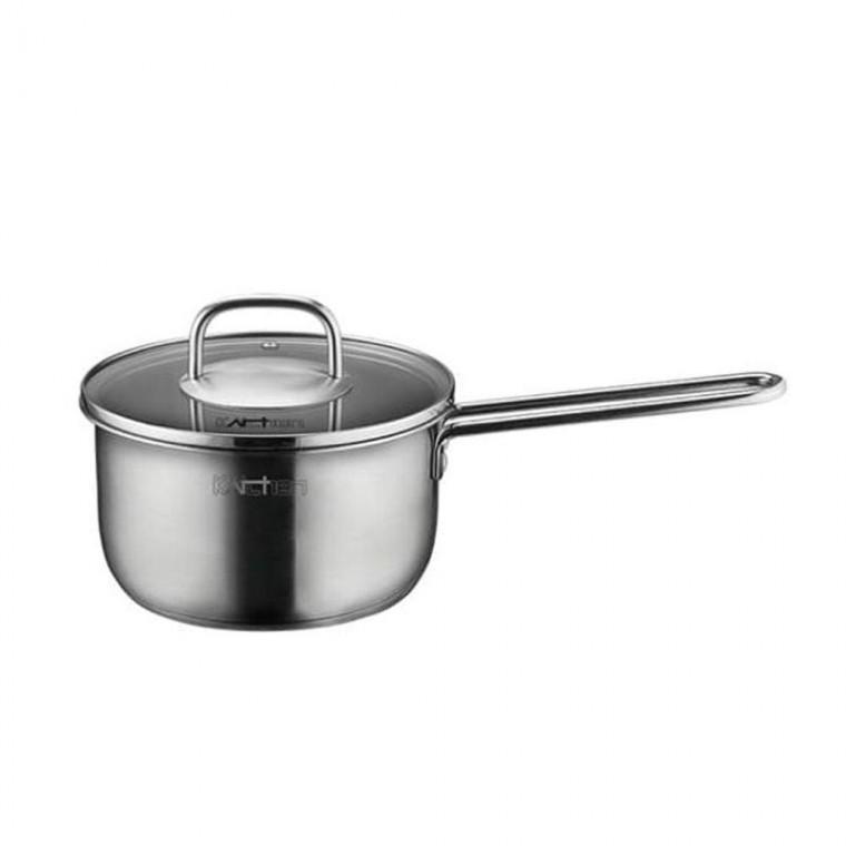 키친아트 인덕션 냄비 국 찌게 스텐 3중바닥 편수 냄비 18cm