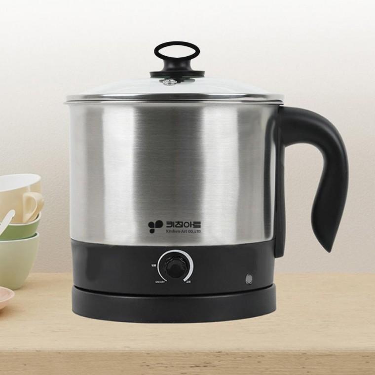 키친아트2005 허브 멀티포트 1.5L 라면쿠커 라면포트 전기냄비