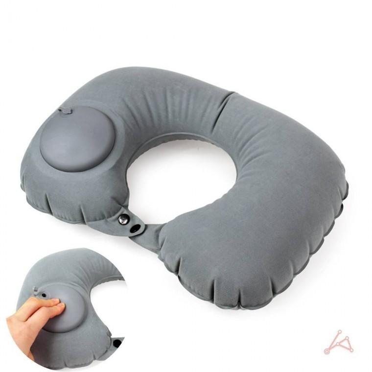 공기주입 목베개 여행용 기내용