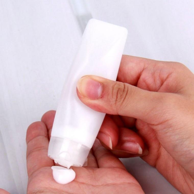 여행용 거꾸로 똑딱이 소분 공병 30ml 로션 샴푸 용기