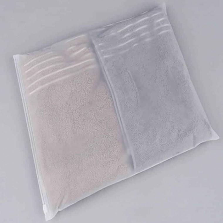 반투명 지퍼백 파우치 30x40cm pvc슬라이드지퍼백 여행용지퍼백 화장품파우치