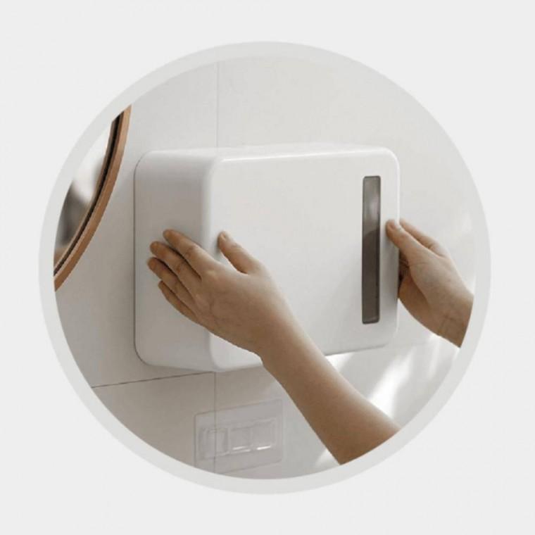 페이퍼타올 정리함 손티슈케이스 벽걸이 핸드타올케이스 보관함 무타공 디스펜서