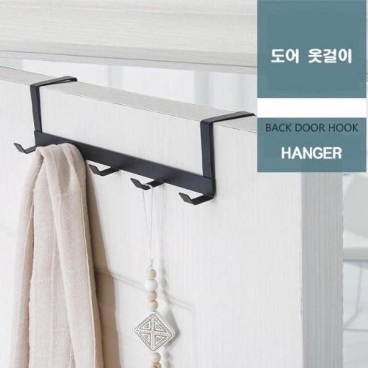 도어훅 무타공 공간활용 문에거는 행거 문걸이 도어 후크행거 다용도걸이