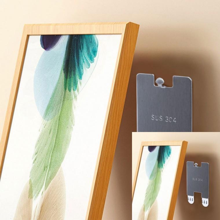 무타공 액자 시계 걸이 벽액자걸이 열쇠걸이