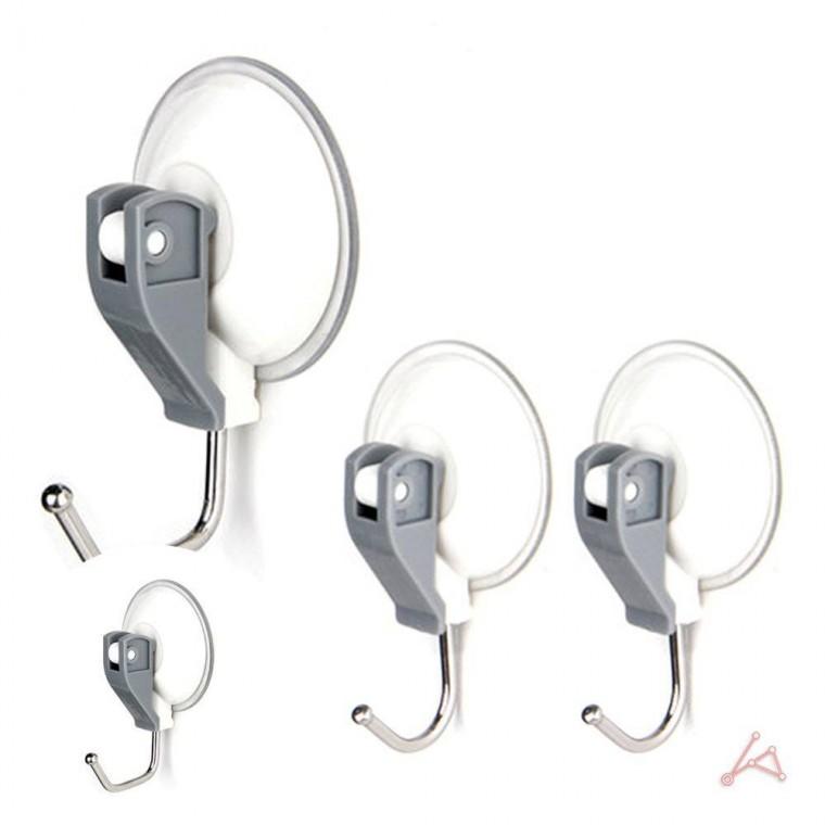 무타공 흡착식 고리 벽걸이후크 실내흡착후크