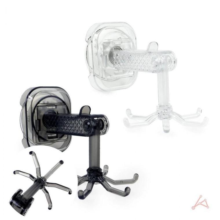 무타공 회전 6구 후크 다용도벽걸이 소품걸이