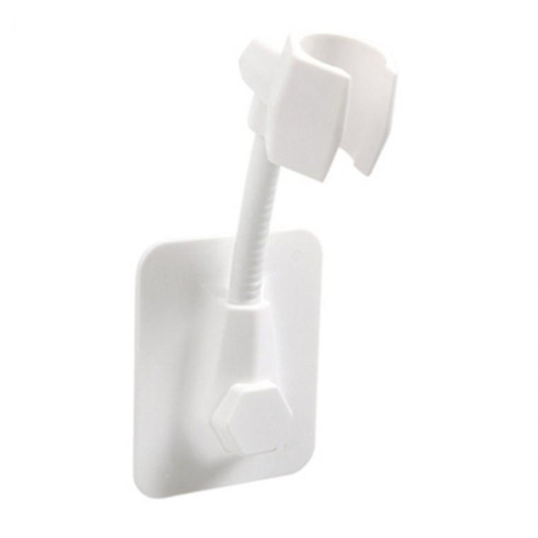 (화이트) 무타공 샤워홀더 화장실 샤워헤드걸이 샤워기걸이 샤워기거치대