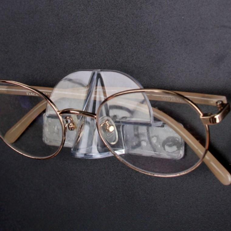 벽부착 무타공 안경 거치대 받침대 선글라스 진열대 트레이