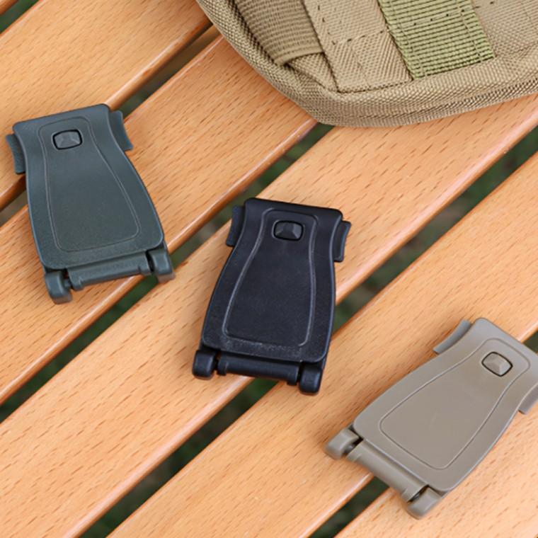 가방 전투조끼 연결 몰리클립 웨빙 스트랩 버클 전술 고정