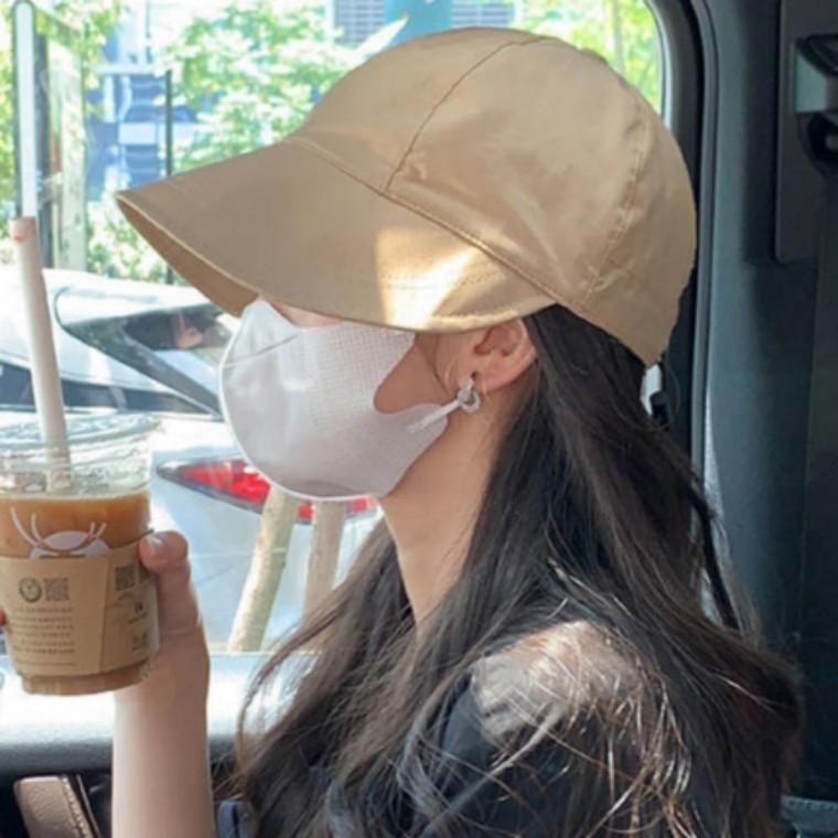 [SHG] 자외선 골프모자 등산모자 조임끈등산골프벙거지모자 벙거지 여성 여름 버킷햇 캐주얼 와이드챙 여름