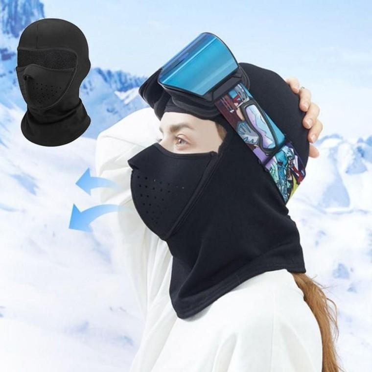겨울스키 기모 넥워머 방한 등산 골프 모자형
