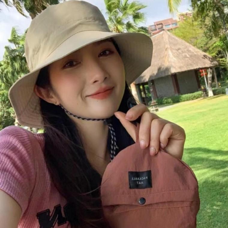 여름 챙모자 등산 여성 접이식 버킷햇 벙거지 모자