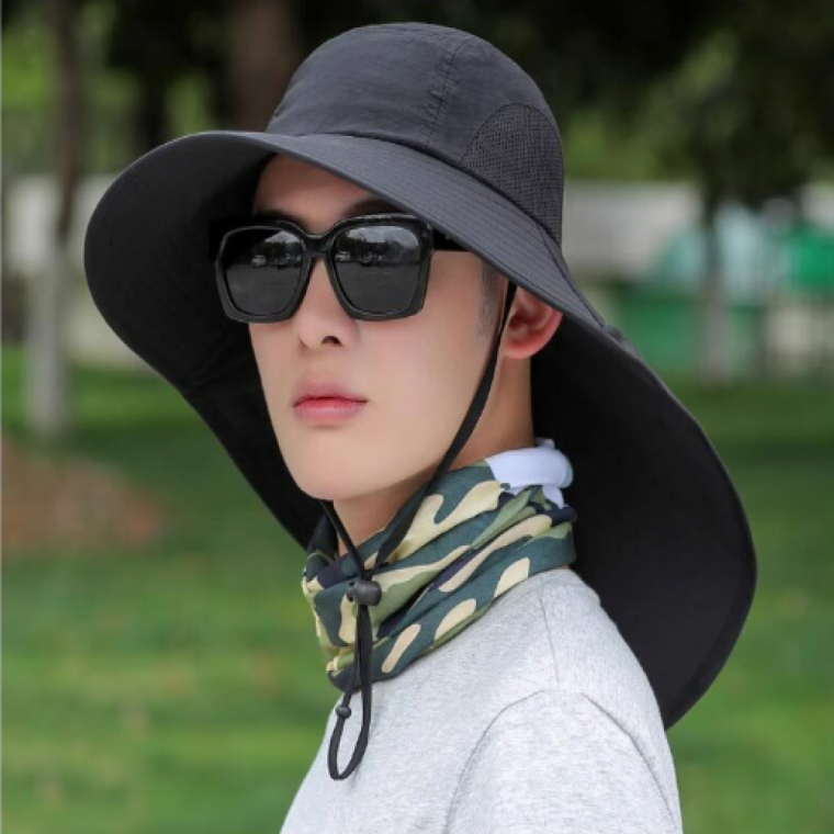 아웃도어 와이드챙 끈조절 등산모자