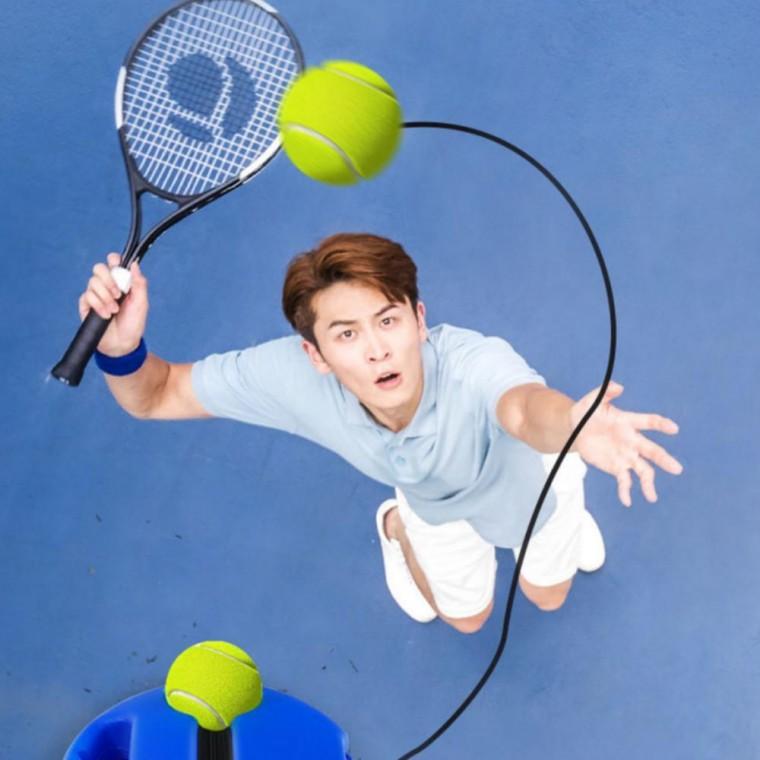 세트 셀프 리턴볼 연습기 테니스 기구 트레이닝 연습공 훈련