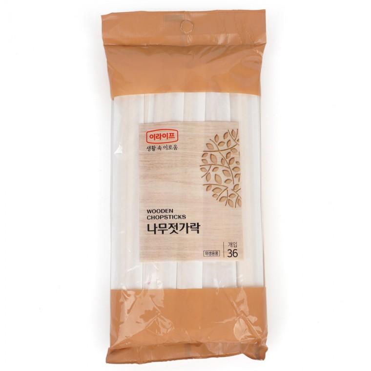 개별포장 일회용 이라이프 나무젓가락 36개입