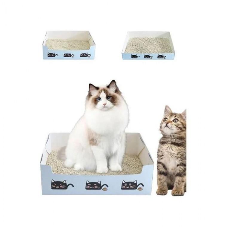 루미나D 접이식 화장실 일회용 고양이 세트 외출 배변판
